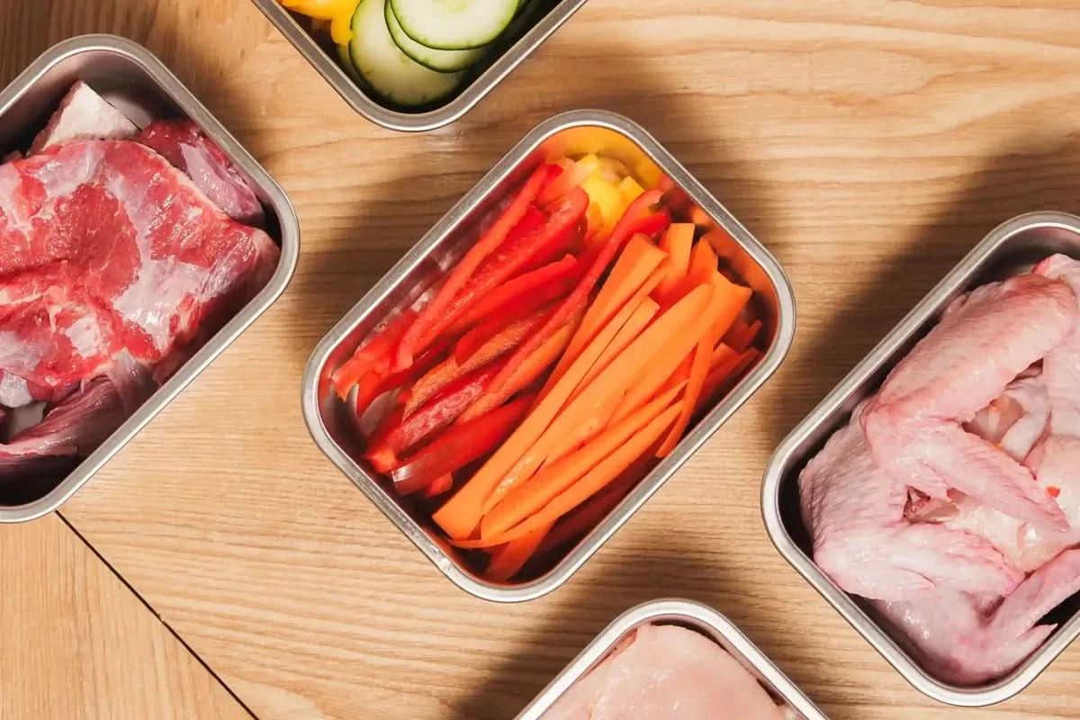 Recipientes Herméticos de Acero 304 (Set x3)