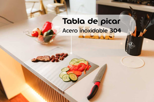 Tabla Premium de Acero Inoxidable 304