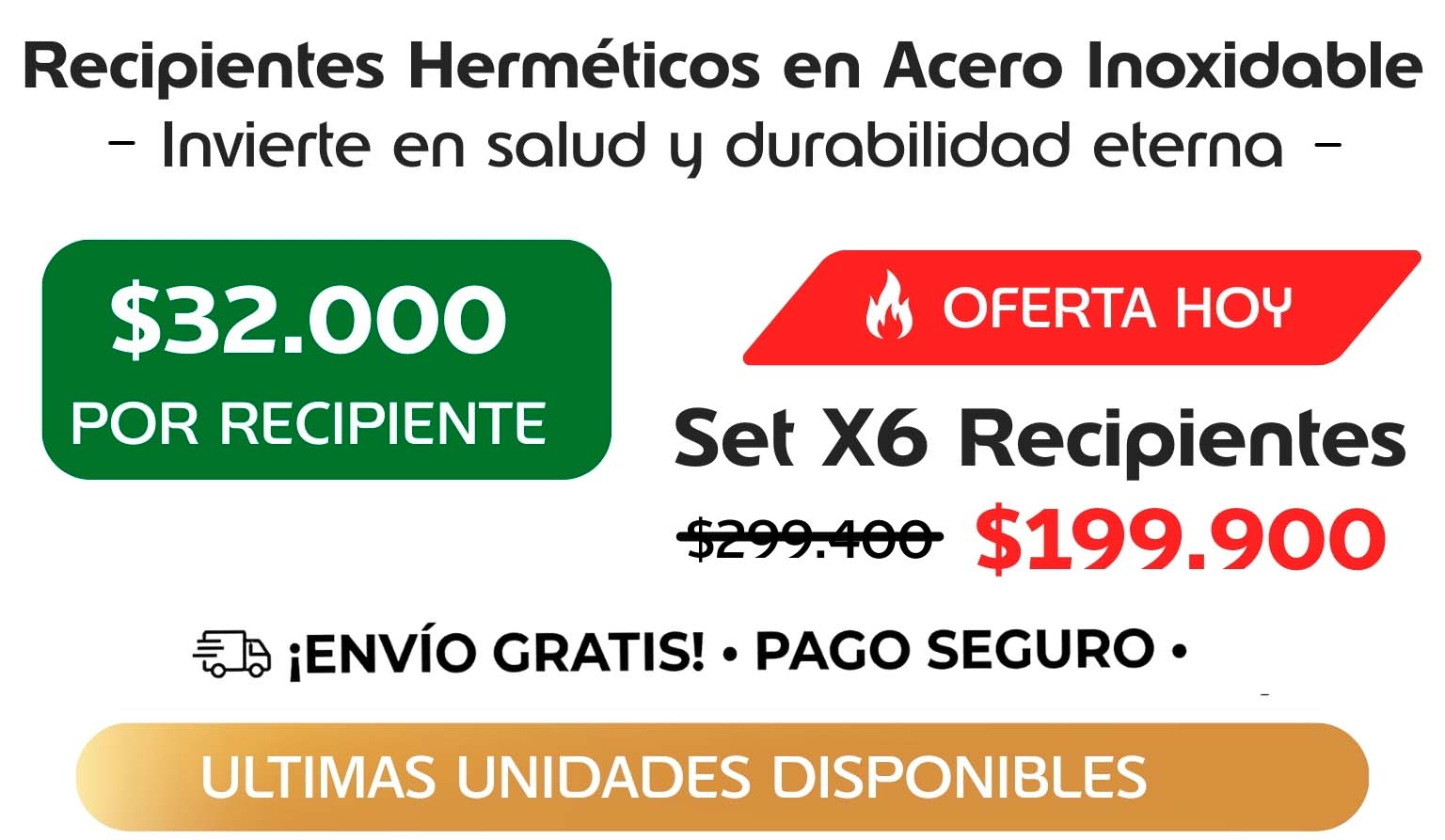 Medios de pago disponibles